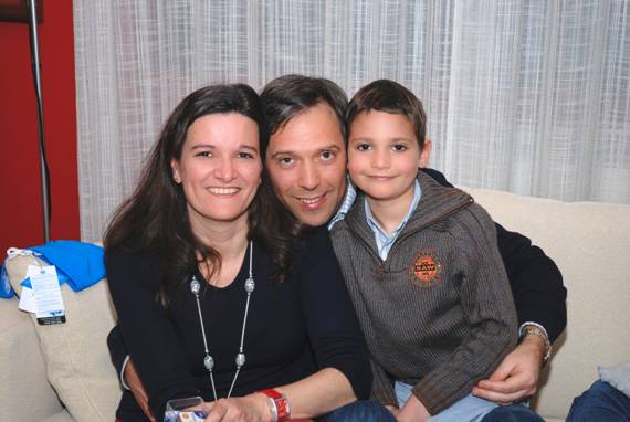 Alberto, Michela e Giacomo