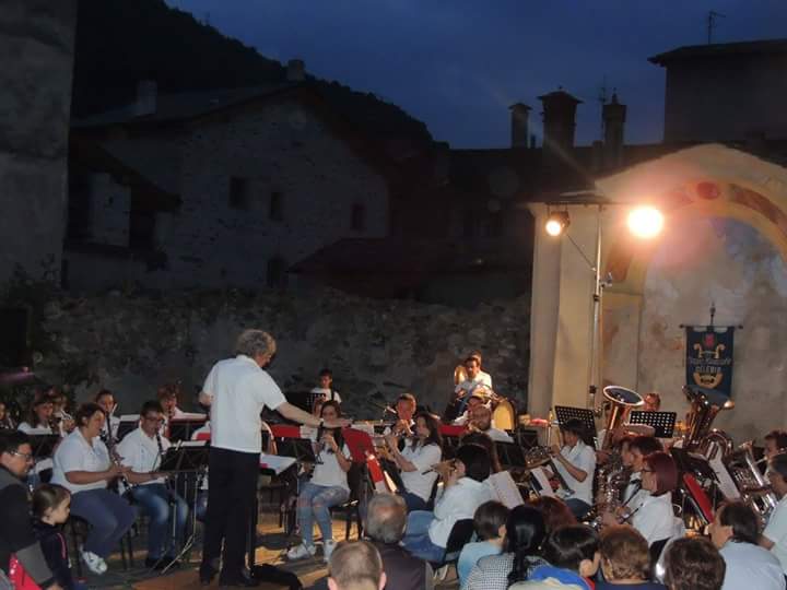Concerto sotto alle stelle a Grosio